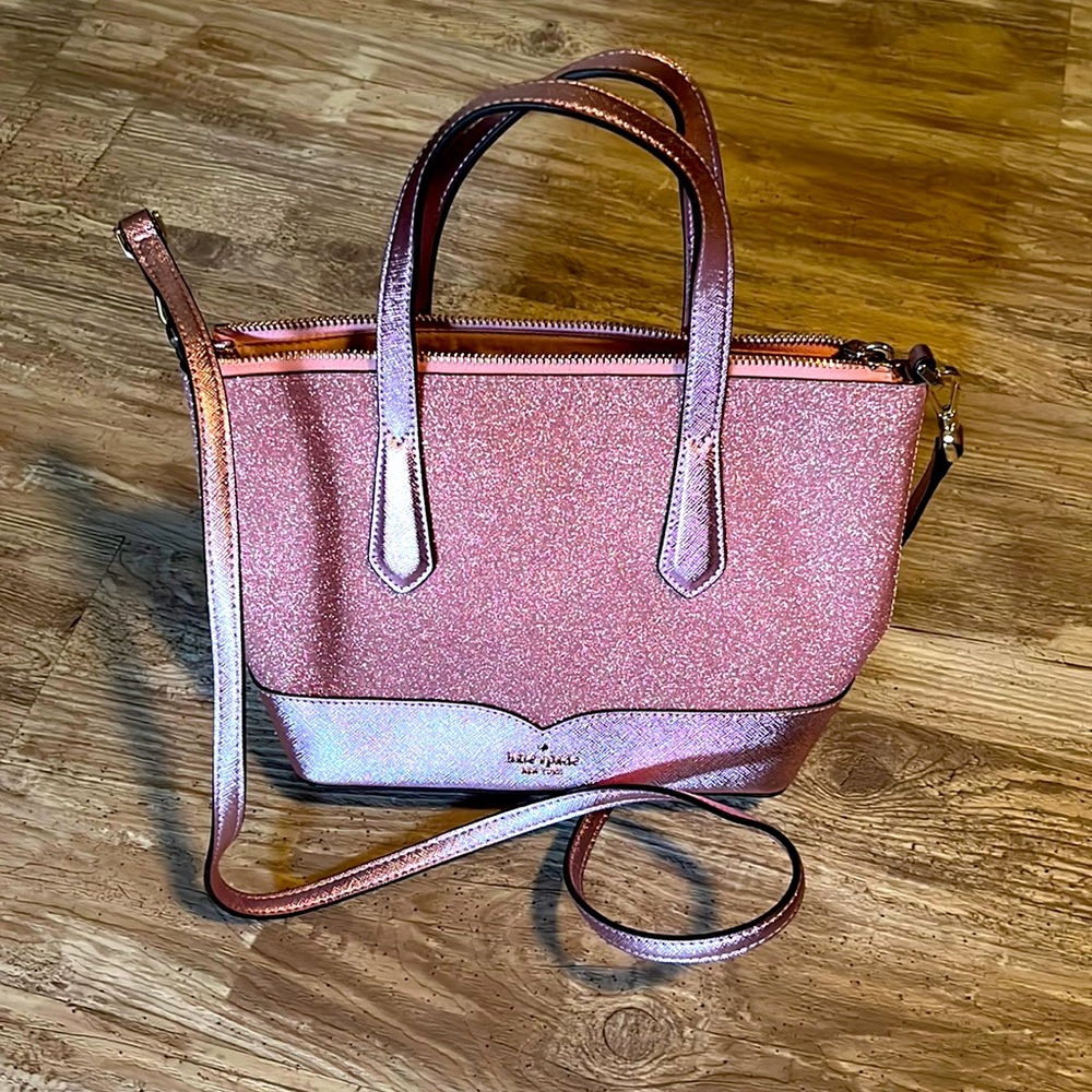 Kate Spade Sparkly Pink Crossbody ✨